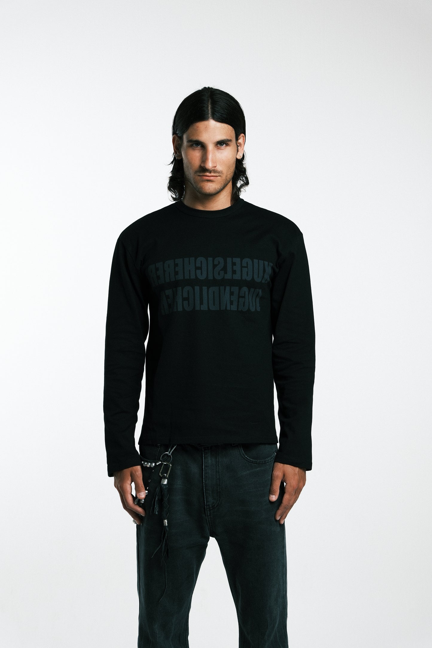 KUGELSICHERER JUGENDLICHER LONGSLEEVE BLACK