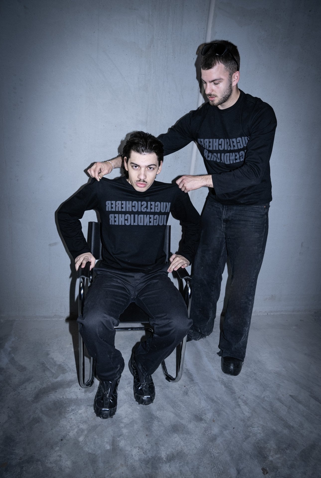 KUGELSICHERER JUGENDLICHER LONGSLEEVE BLACK
