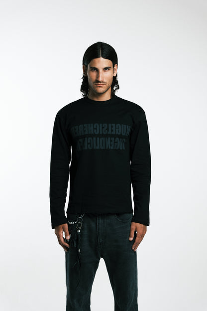 KUGELSICHERER JUGENDLICHER LONGSLEEVE BLACK