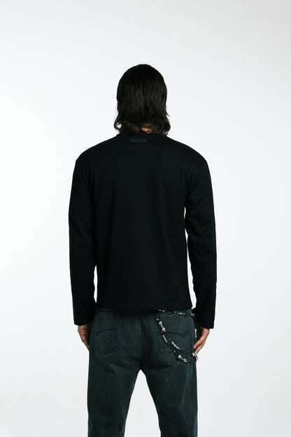 KUGELSICHERER JUGENDLICHER LONGSLEEVE BLACK