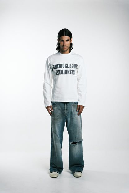KUGELSICHERER JUGENDLICHER LONGSLEEVE WHITE