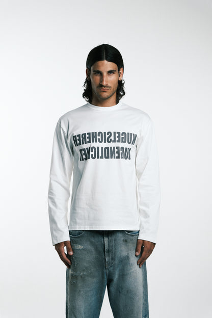 KUGELSICHERER JUGENDLICHER LONGSLEEVE WHITE