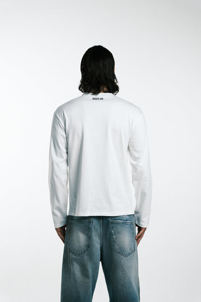 KUGELSICHERER JUGENDLICHER LONGSLEEVE WHITE