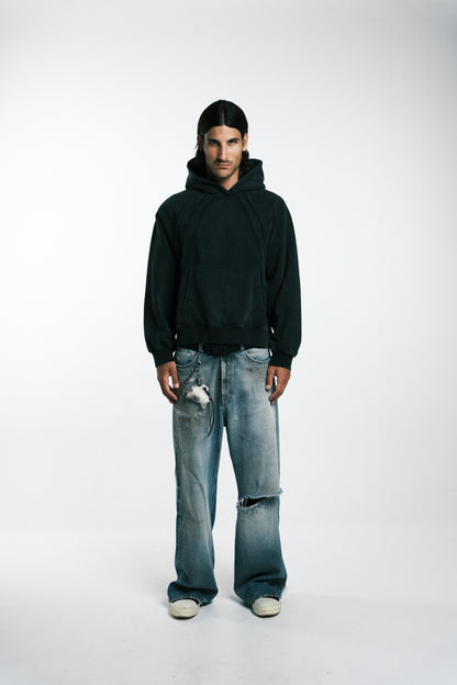 DIVIDED SEAM HOODIE