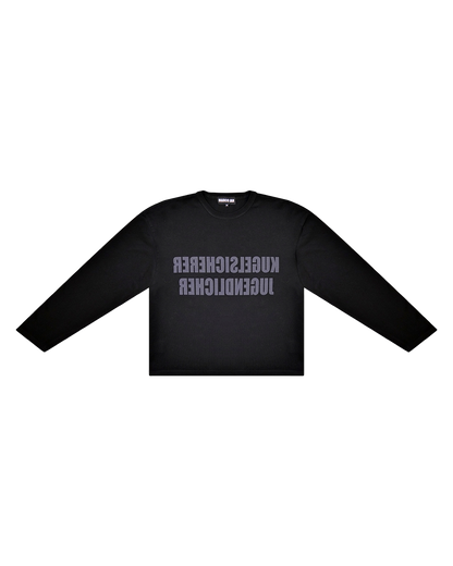 KUGELSICHERER JUGENDLICHER Longsleeve BLACK