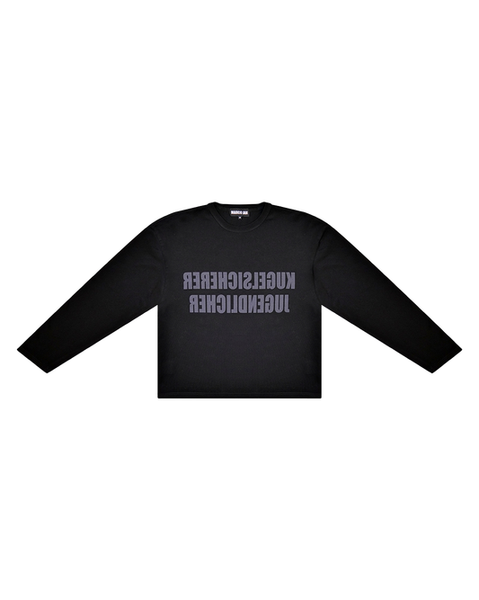 KUGELSICHERER JUGENDLICHER Longsleeve BLACK