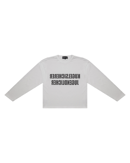 KUGELSICHERER JUGENDLICHER Longsleeve WHITE