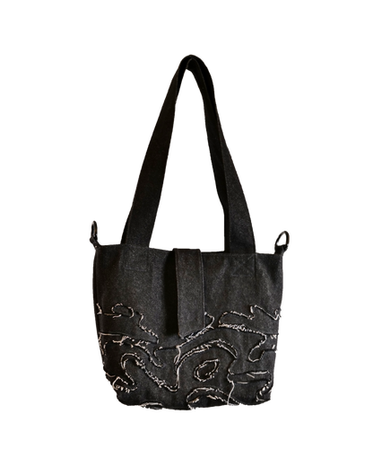 Small Crossbody Camo Bag MIDNIGHT DENIM