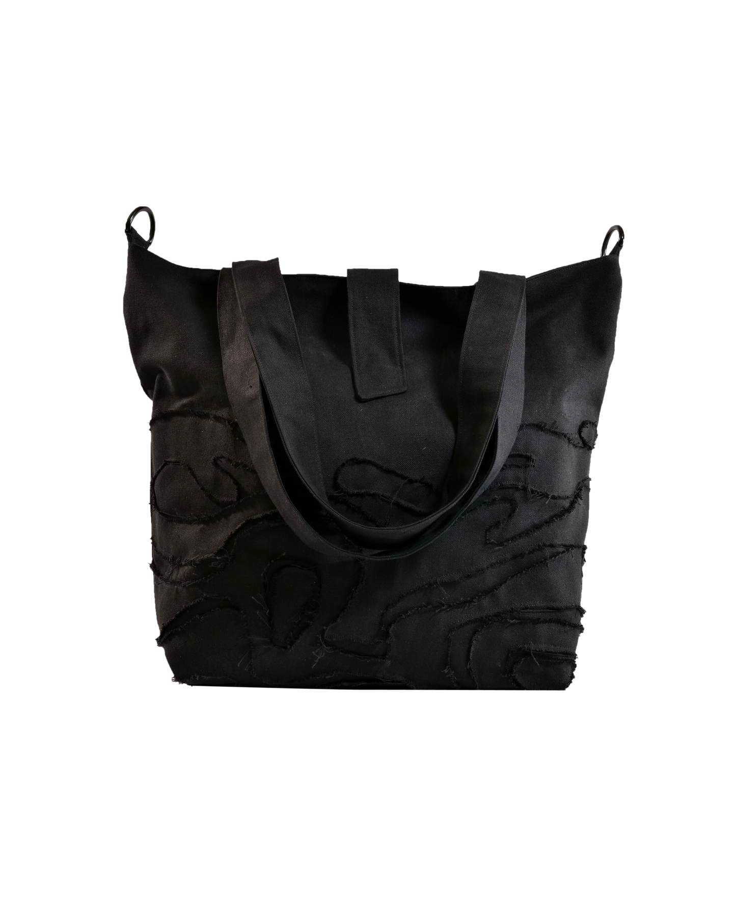 Large Crossbody Camo Bag COAL BLACK