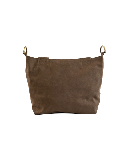 Small Crossbody Camo Bag RUST BROWN